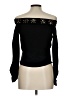 Roland Mouret Black Long Sleeve Blouse Size 6 - photo 2