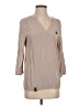 Naketano 100% Viscose Tan 3/4 Sleeve Blouse Size S - photo 1