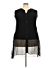 Adele & May Black Sleeveless Blouse Size 3X - photo 1