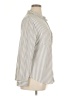 C&C California Stripes Ivory Long Sleeve Blouse Size XL - photo 4