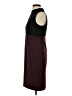 Halogen Color Block Burgundy Cocktail Dress Size 4 (petite) - photo 5