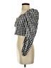 Shein Black 3/4 Sleeve Blouse Size S - photo 5