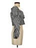 Shein Black 3/4 Sleeve Blouse Size S - photo 4