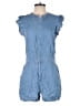 Joe's Jeans 100% Lyocell Solid Blue Romper Size M - photo 1