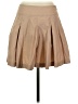 Uniqlo Solid Tan Casual Skirt Size 4 - photo 2
