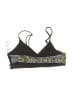L Space Graphic Black Swimsuit Top Size S - photo 2