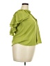 Shein Curve 100% Polyester Green Sleeveless Blouse Size 0X - photo 4