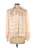 Lloyd Williams 100% Polyester Pink Long Sleeve Blouse Size 4 - photo 1