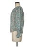 Wild Blue 100% Polyester Teal 3/4 Sleeve Blouse Size M - photo 5