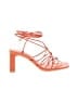 Forever 21 Orange Sandals Size 7 - photo 1