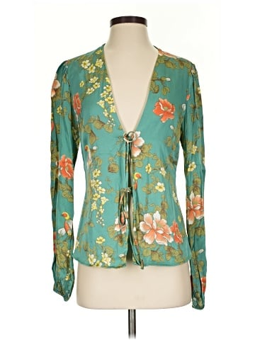 Majorelle Long Sleeve Blouse (view 1)
