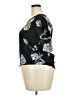 Maurices 100% Polyester Black Short Sleeve Top Size M - photo 5