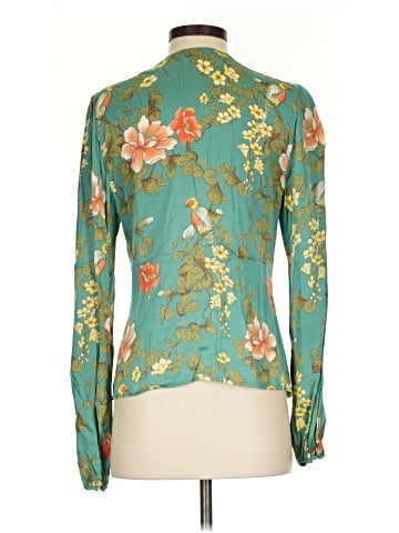Majorelle Long Sleeve Blouse (view 2)
