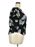 Maurices 100% Polyester Black Short Sleeve Top Size M - photo 4