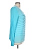 Dana Buchman 100% Polyester Teal Long Sleeve Top Size L - photo 4