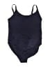 Andie Solid Blue One Piece Swimsuit Size 3X - photo 1