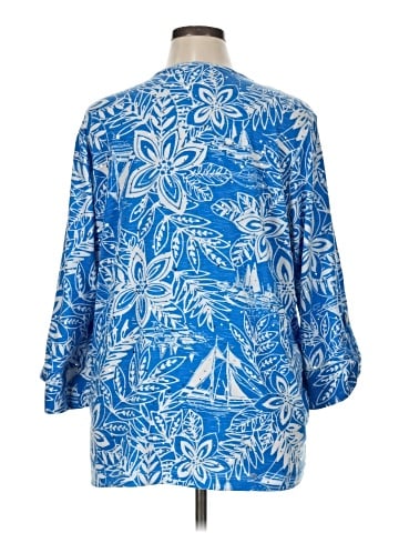 Cathy Daniels 3/4 Sleeve Blouse (view 2)