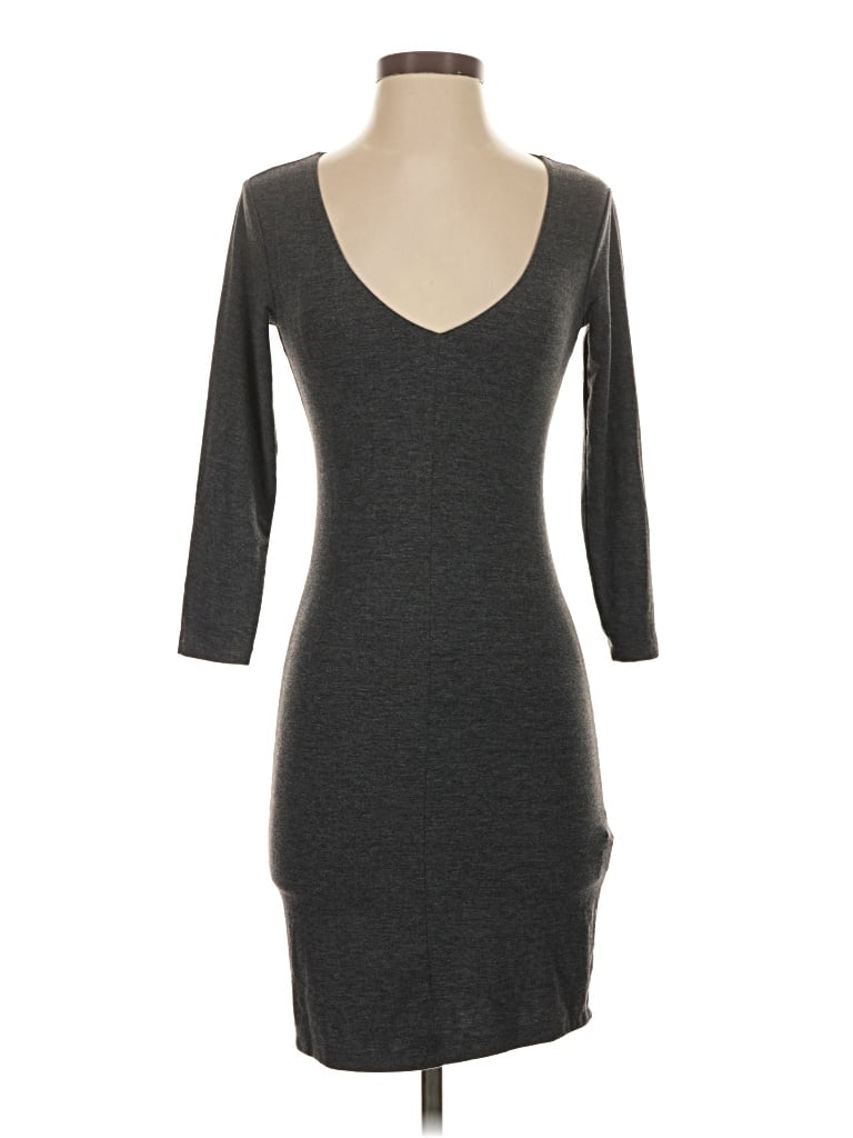 Pre-owned Forever 21 Casual Dress In Gray