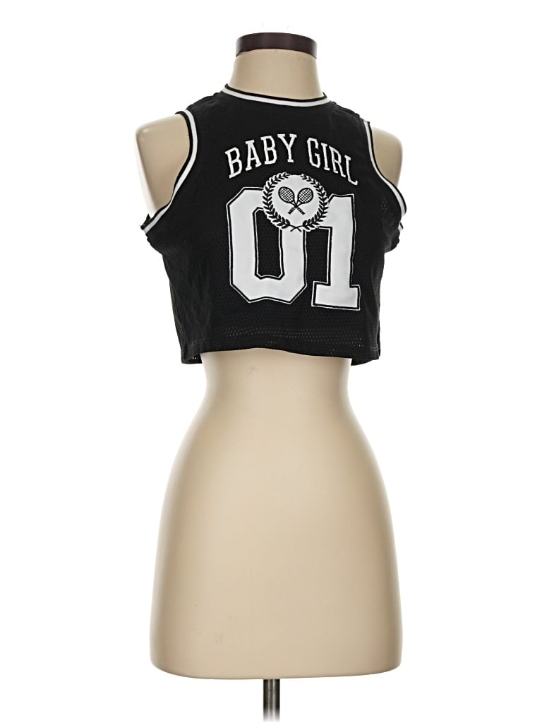 Pre-owned Rue21 Tank Top Black Halter Neckline Tops