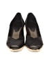 Unbranded Black Brown Wedges Size 8 - photo 2