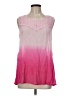 New Directions Pink Sleeveless Blouse Size M - photo 1