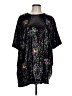 Hausen 100% Polyester Black Kimono Size L - photo 1