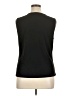Apostrophe Black Sleeveless Top Size XL - photo 2