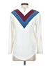 Stella McCartney Color Block Ivory White Long Sleeve Top Size EU (IT) 36 / US 0 - photo 2