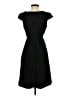 J.Crew 100% Silk Solid Black Cocktail Dress Size 4 - photo 2