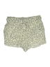 Rewash 100% Rayon Animal Print Green Shorts Size S - photo 1