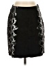 Metrostyle 100% Leather Black Formal Skirt Size 4 - photo 1
