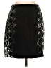 Metrostyle 100% Leather Black Formal Skirt Size 4 - photo 2