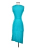 MICHAEL Michael Kors Solid Teal Cocktail Dress Size XS - photo 2