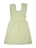 Zara Checkered-gingham Green Ivory Dress Size 11 - 12 - photo 1