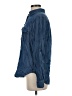 Ann Taylor Blue Long Sleeve Button-Down Shirt Size S - photo 5