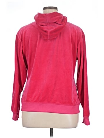White Mark Zip Up Hoodie (view 2)