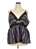 Shein Curve 100% Polyester Black Sleeveless Blouse Size 20 Plus (4) - photo 1