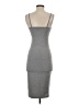Shein Solid Gray Casual Dress Size 4 - photo 2