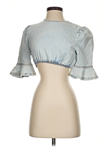 WeWoreWhat Short Sleeve Blouse (view 1)