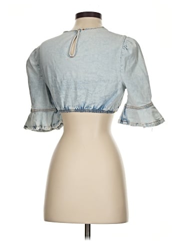 WeWoreWhat Short Sleeve Blouse (view 2)