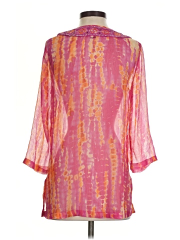 Black Label by Chico's 3/4 Sleeve Blouse (view 2)