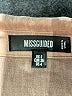 Missguided Tan Long Sleeve Blouse Size 4 - photo 7