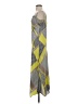 Express 100% Polyester Argyle Gray Casual Dress Size XS - photo 5