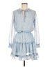 Jessica Simpson 100% Polyester Blue Casual Dress Size M - photo 1