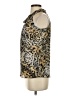 Spense Gold Sleeveless Blouse Size S - photo 5
