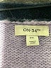 On 34th 100% Polyester Purple Cardigan Size XXL - photo 7