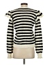 Ann Taylor LOFT Stripes Ivory Pullover Sweater Size S - photo 2