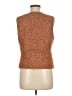 Coldwater Creek Brown Vest Size 8 - photo 2