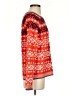 Joe Fresh Print Red Pullover Sweater Size S - photo 4