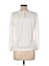 Joie 100% Viscose Ivory White Long Sleeve Blouse Size L (estimated) - photo 2